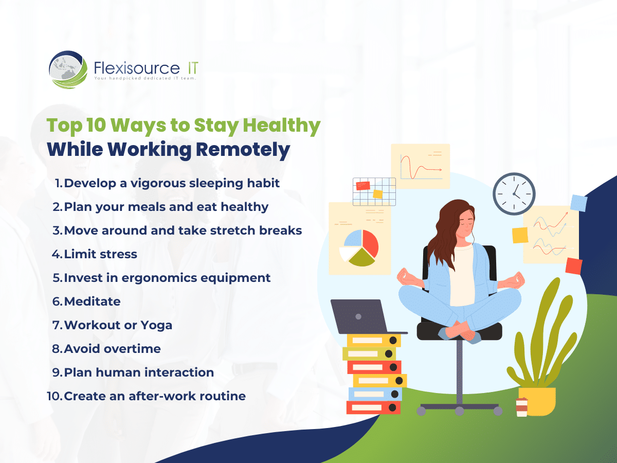 Stay Healthy While Working Remotely